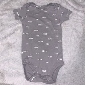 (3 for $10) Carter’s gender Neutral bodysuit